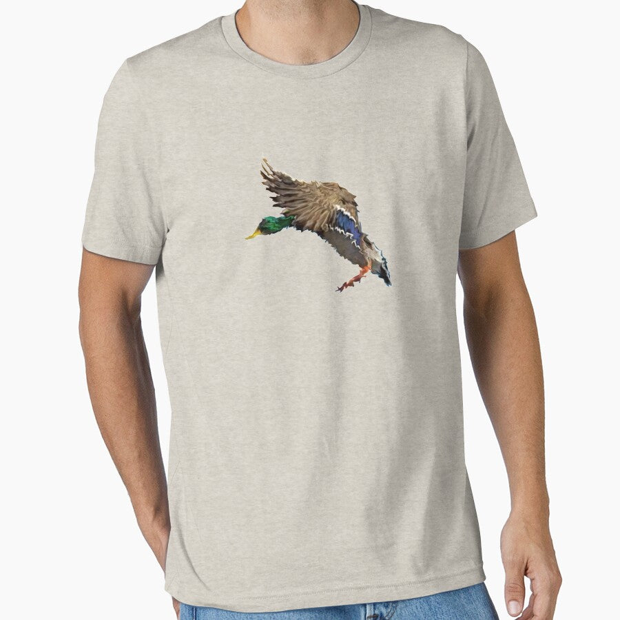 Duck in flight by Rik Verbeek