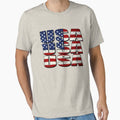 USA USA USA 4th July by CarbonClothing