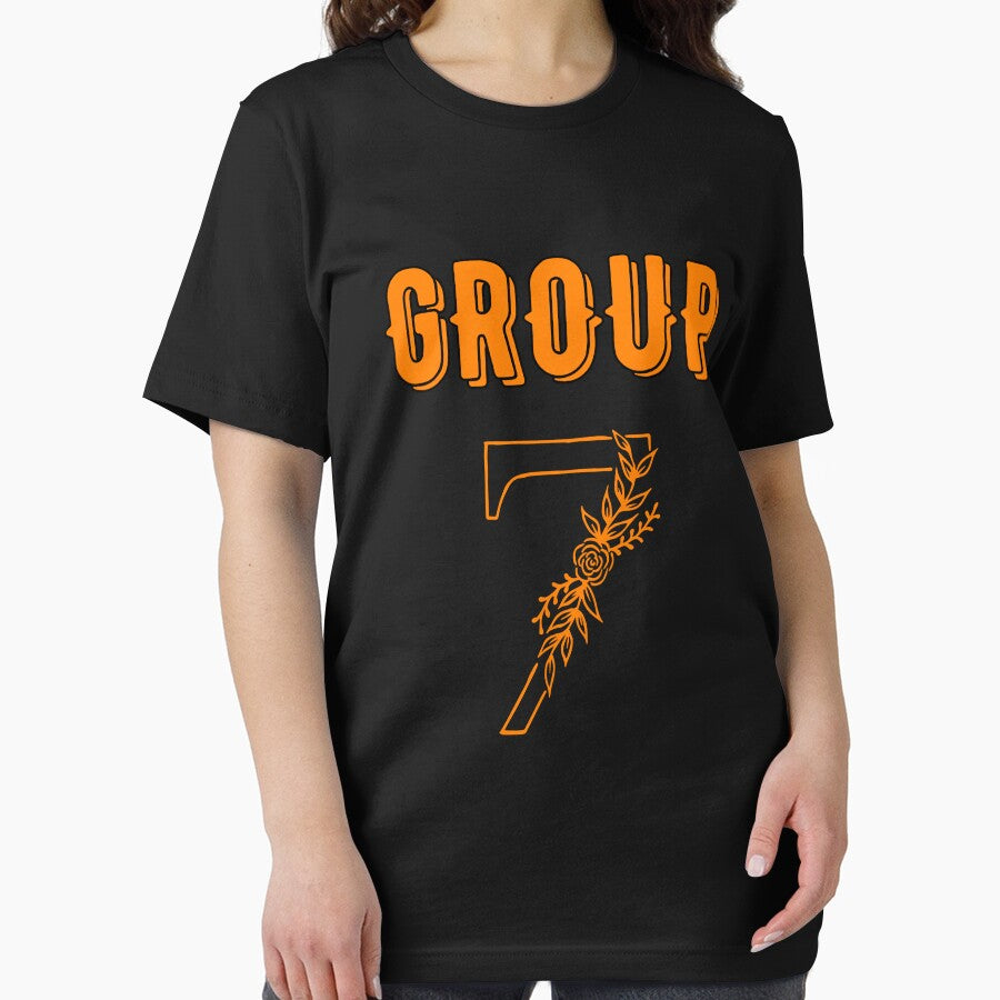 Proud Group 7 Member Funny floral seven Meme by biomood