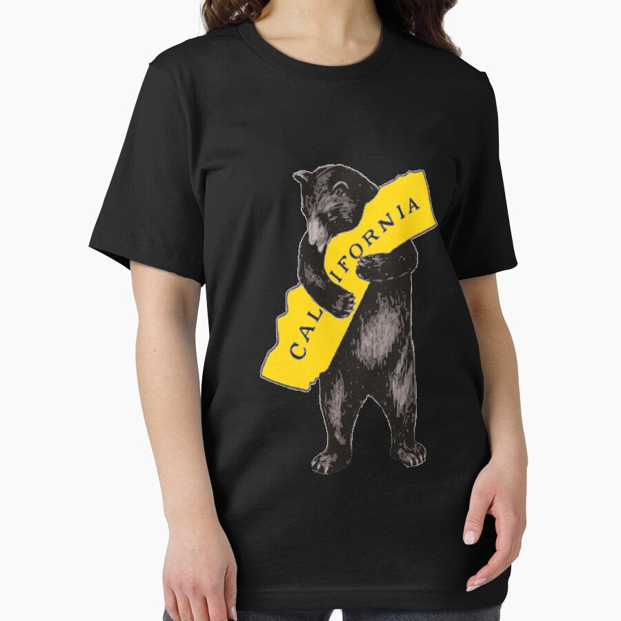 Vintage California Bear Hug Illustration Classic by bdglaveta