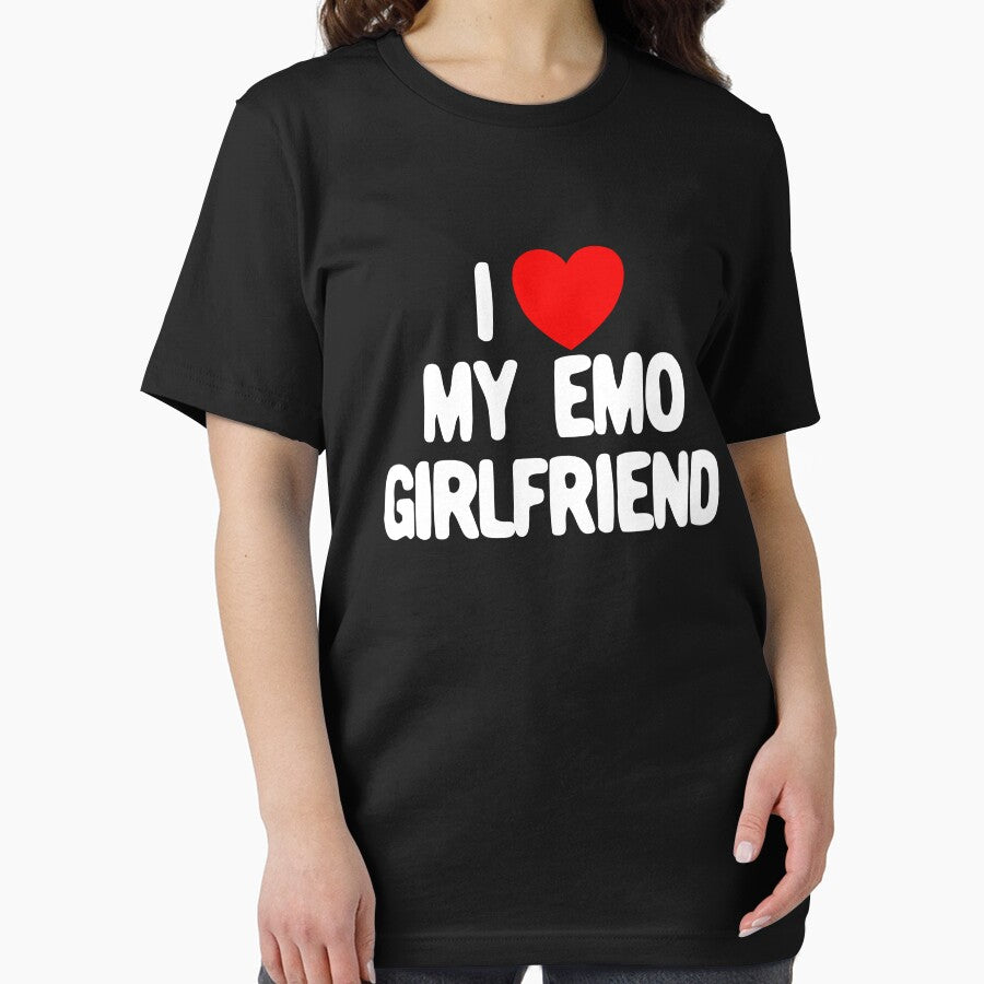 I Love My Emo Girlfriend Red Heart I Love My Emo Girlfriend Gear by DynamicDesign