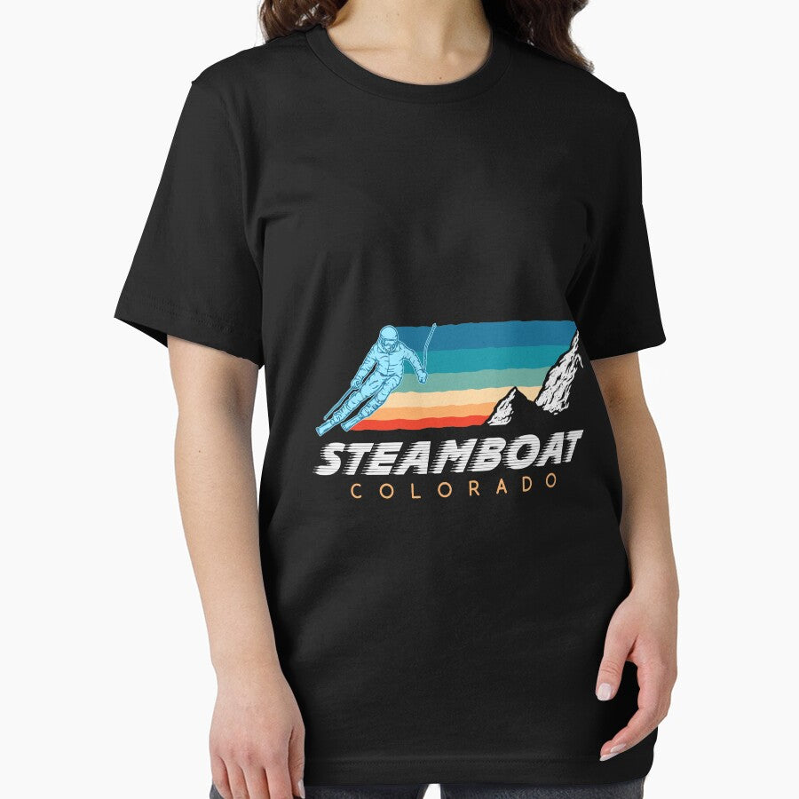 Steamboat Colorado Usa Ski Resort 1980S Retro by paneczkopat