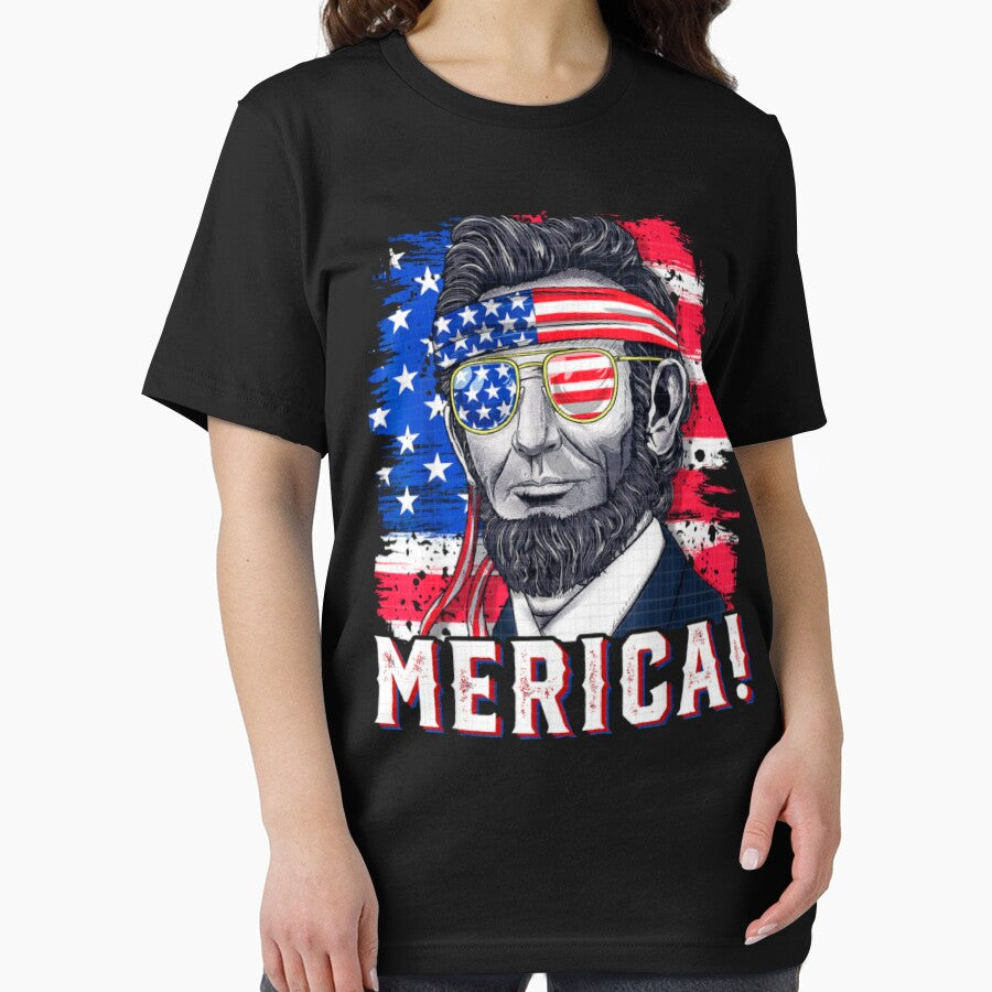 MERICA Abraham Lincoln 4th Of July by Kribis