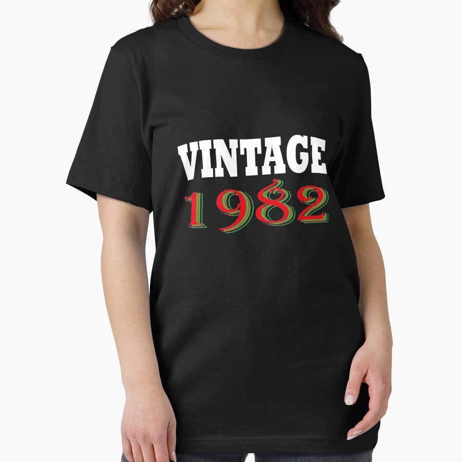 Vintage 1982 shirt, 40th birthday for Women, 40th birthday gift, 1982 Unisex t-shirt, Camo 1982 Shirt, Vintage birthday shirt, 40th birthday by SimoSaladain