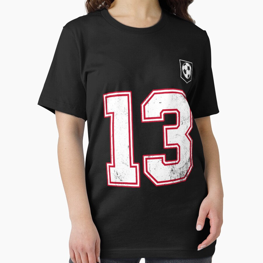Soccer player Jersey number 13 Soccer Fans by BernoNickel