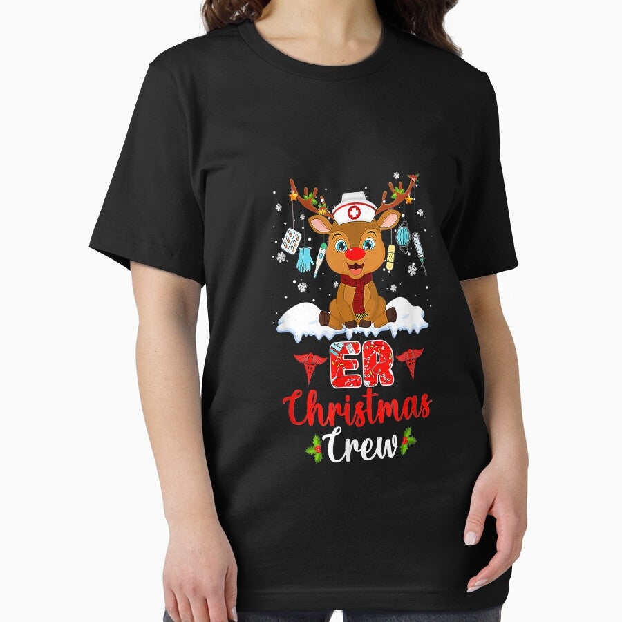 ER Christmas Nurse Crew Family Group Nursing Xmas Pajama by AnitaJGreenspan