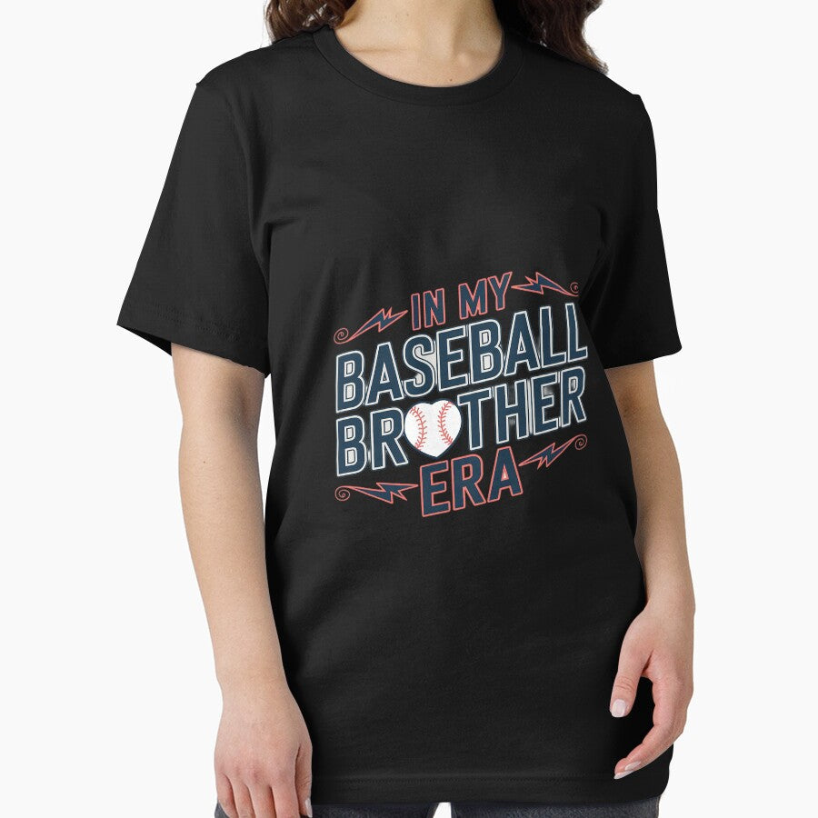 In My Baseball Brother Era Groovy Family Matching by Belkisallen