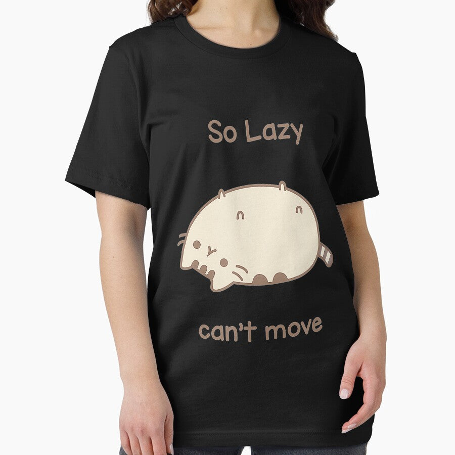 So lazy cant move cat t shirt by branquerulous
