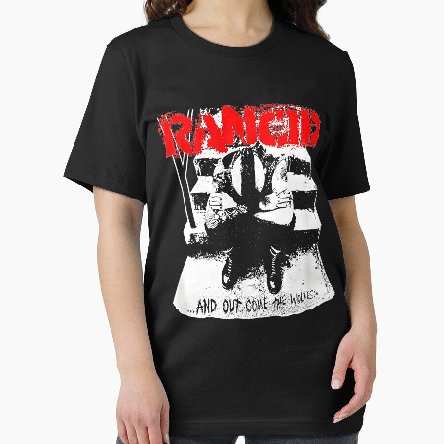 Rancid - Official Merchandise - And Out Come The Wolves T-Shirt by reabilater