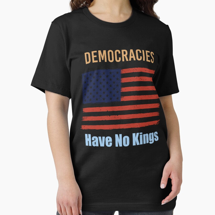 United Against Kings  Defending Democracy have no kings by demiano-shirt