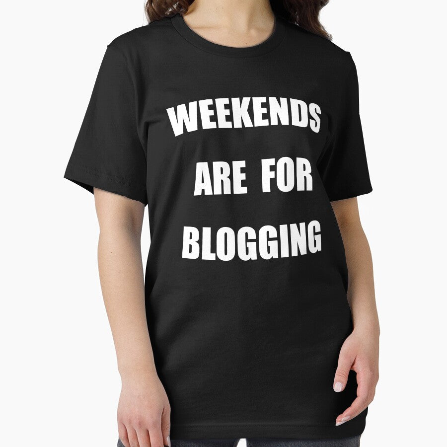 Weekends Are For Blogging Funny by Mustard Prophet