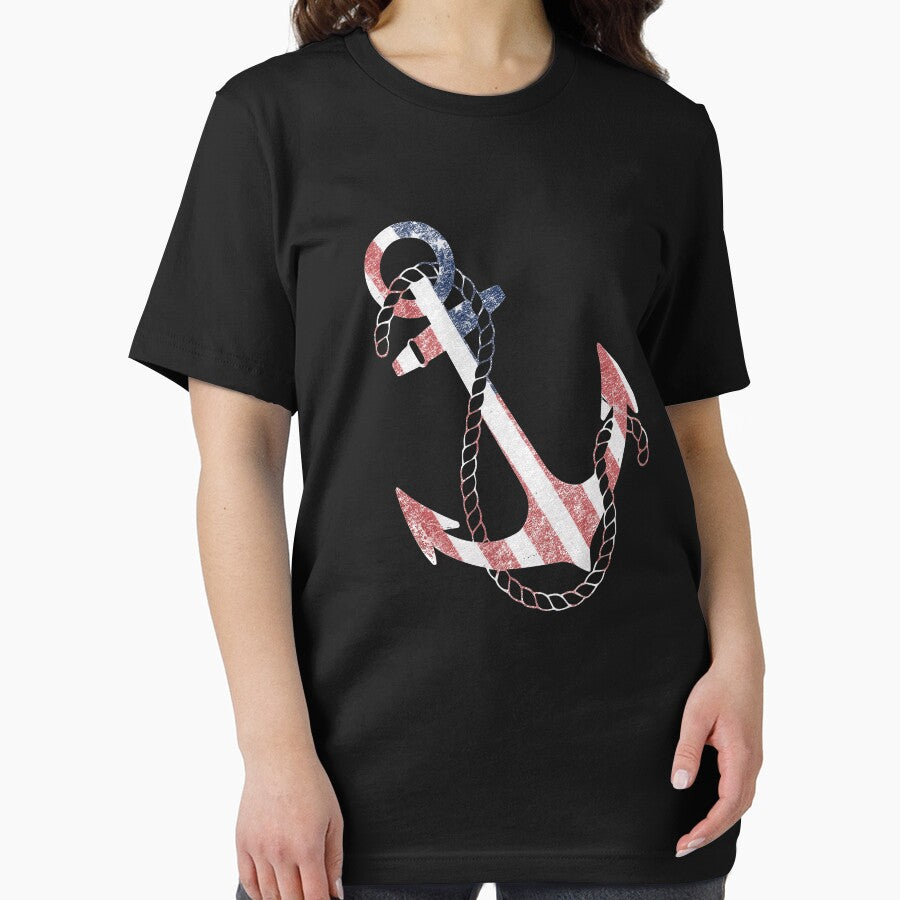 Vintage USA Flag Anchor by flippinsg