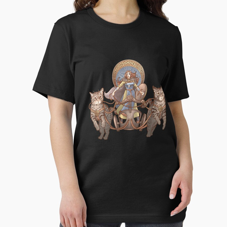 Freya Driving Her Cat Chariot by voluminousthink