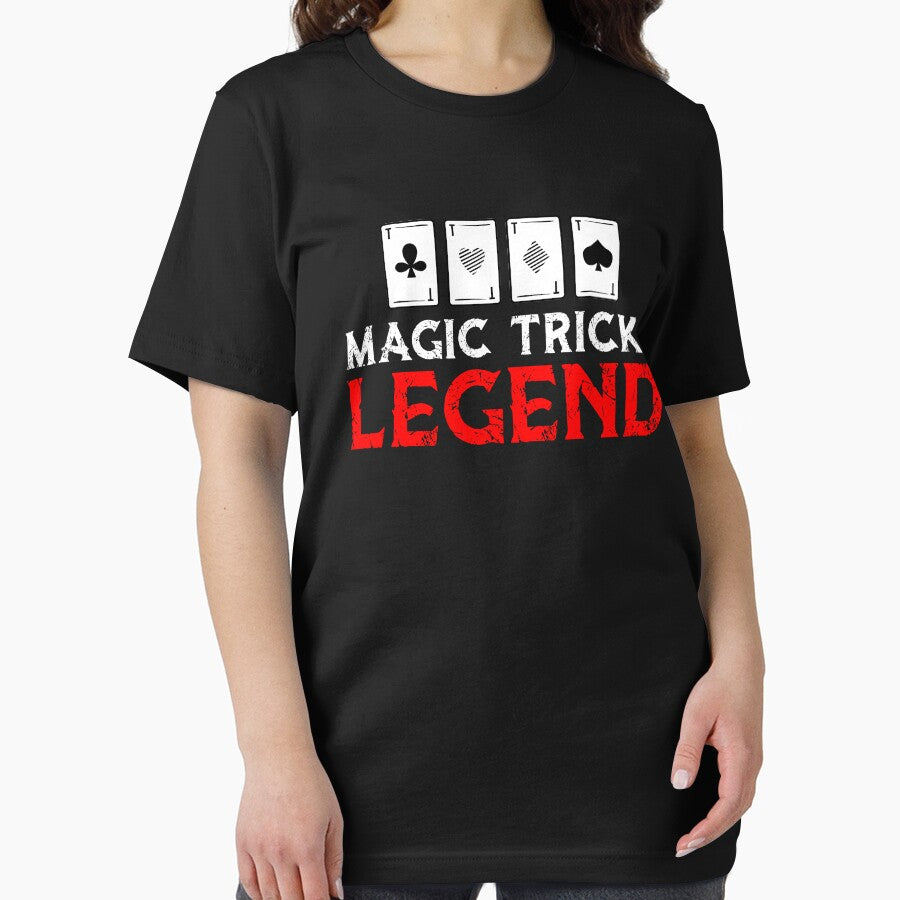 Magic Tricks Legend Magician Magic Card Illusions by Nessshirts