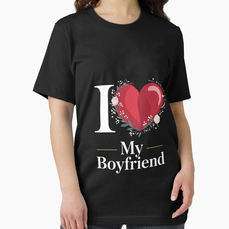 I Love My Boyfriend I Heart My Boyfriend Cute Cool BF by RatCurry