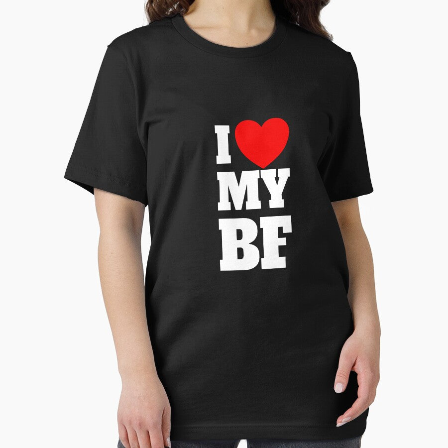 I Love My BF Red Heart Hot Boyfriend I Love My Boyfriend Gear by DynamicDesign