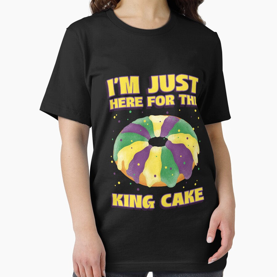 I'm Just Here for the King Cake - Mardi Gras by HROC