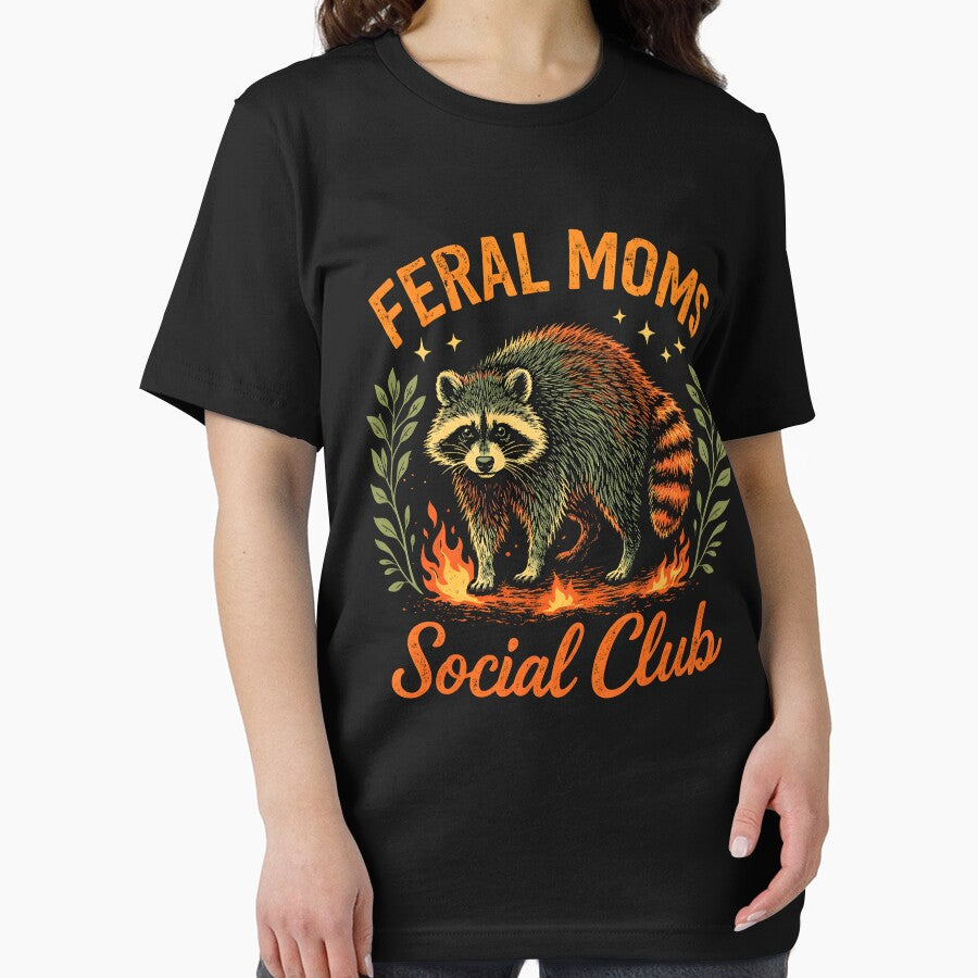Feral Moms Socıal Club by InkRebelprint
