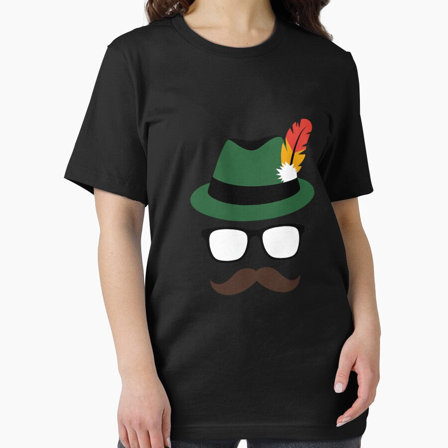 Lederhosen Oktoberfest German Face Glasses Halloween Costume by ryukaizox1