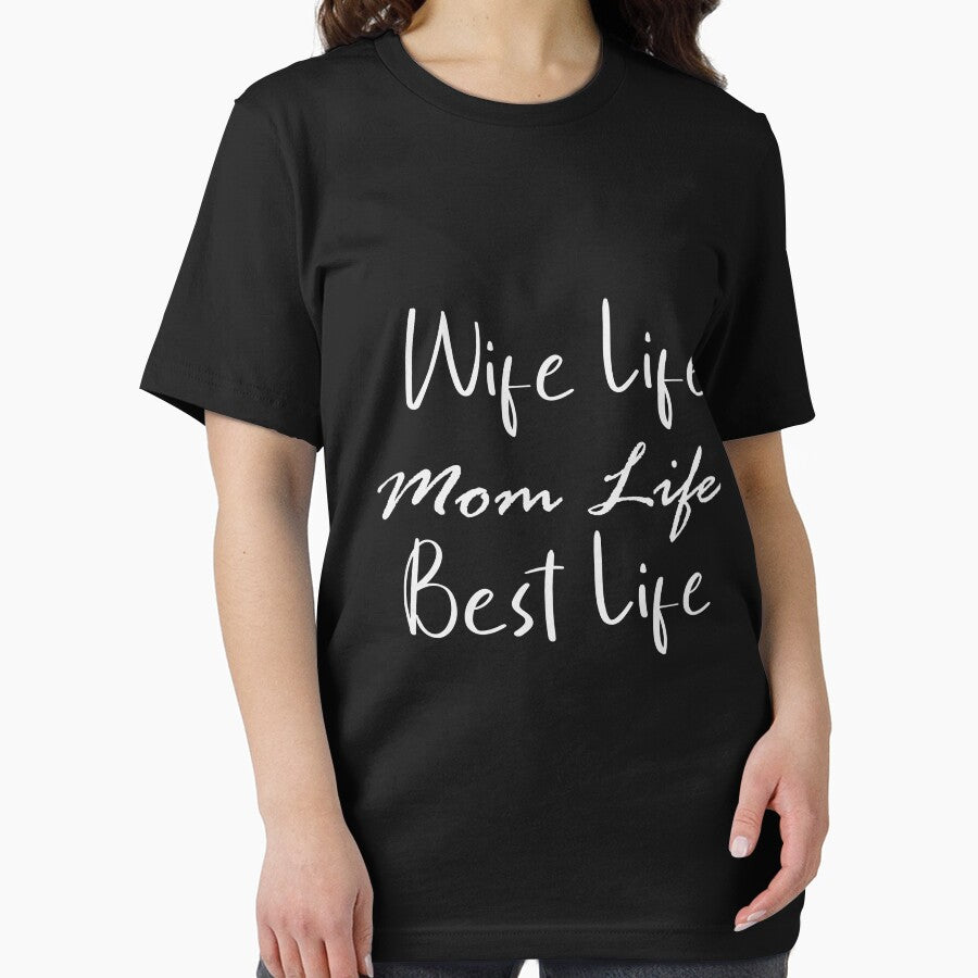 Wife Life Mom Life Best Life / Christmas Gift for Wife, Mothers Day Gift, Cute Family Gift Idea for Mom,  Siblings by souknou