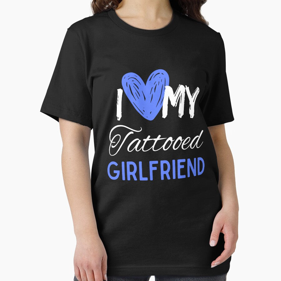 I Love My Tattooed Girlfriend T-Shirt Essential T-Shirt by amchtakkosa1