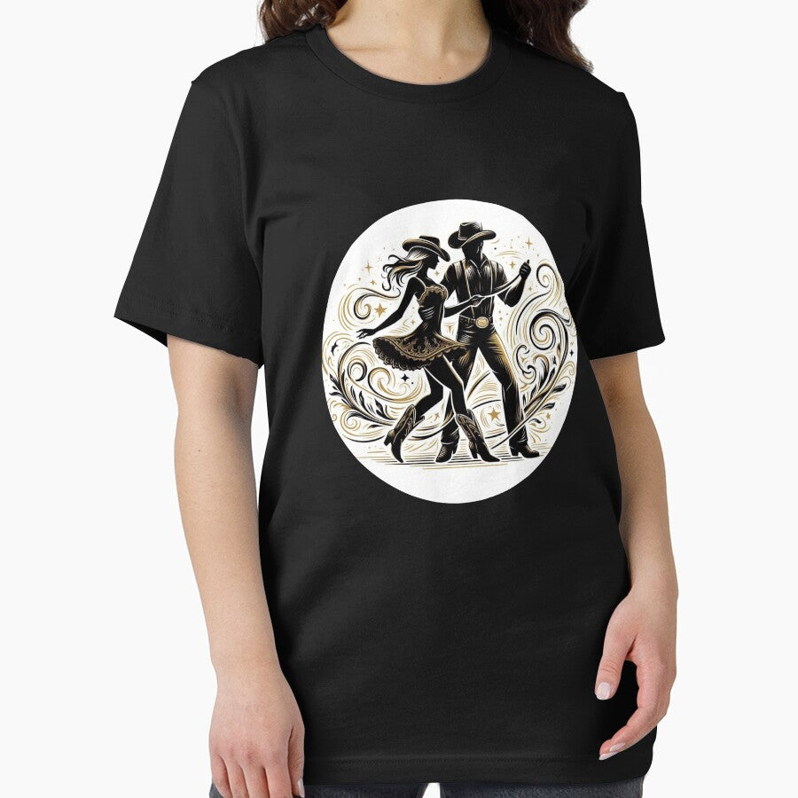 Line dancing party time by Toms Tee
