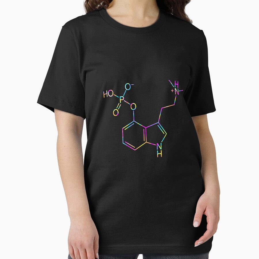 Psilocybin Molecule (Tie Dye) by Squidcase