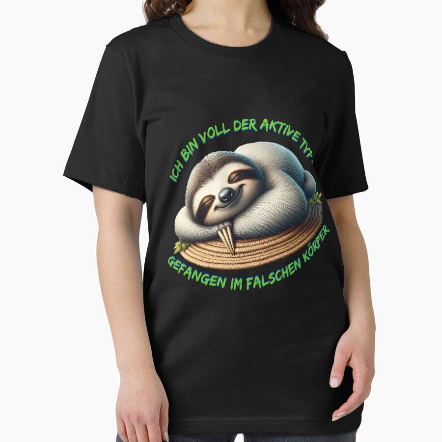 Sloth the active type by Toms Tee