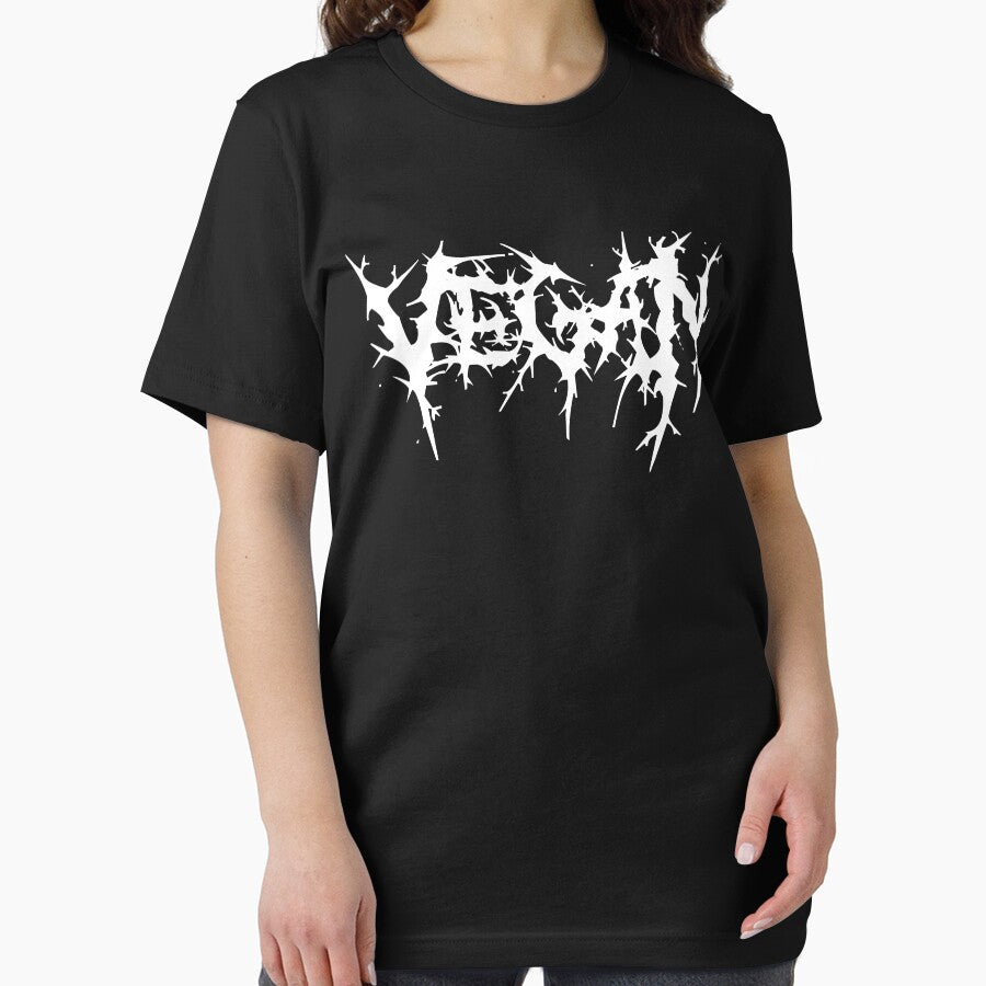 VEGAN death metal style logo by FlatSixGraphics