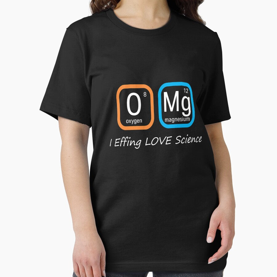 Top Fun Science Nerd OMG Love Science Periodic Table Gift Design by LGamble12345