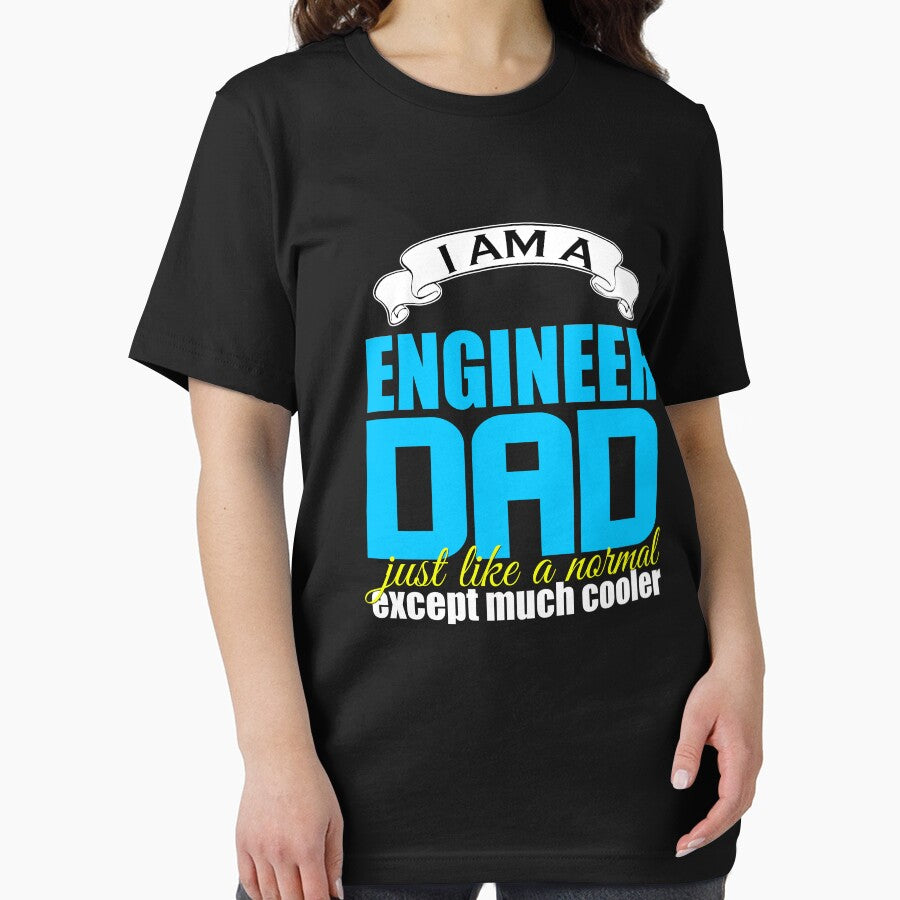 Engineer Dad T shirt by Mill8ion