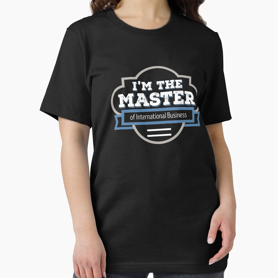 International Business Masters Degree Graduation Gift by saltedcottonco