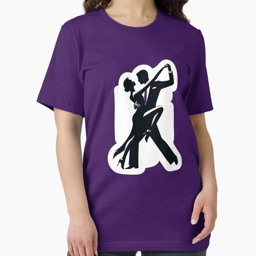BW dancing couple by Toms Tee