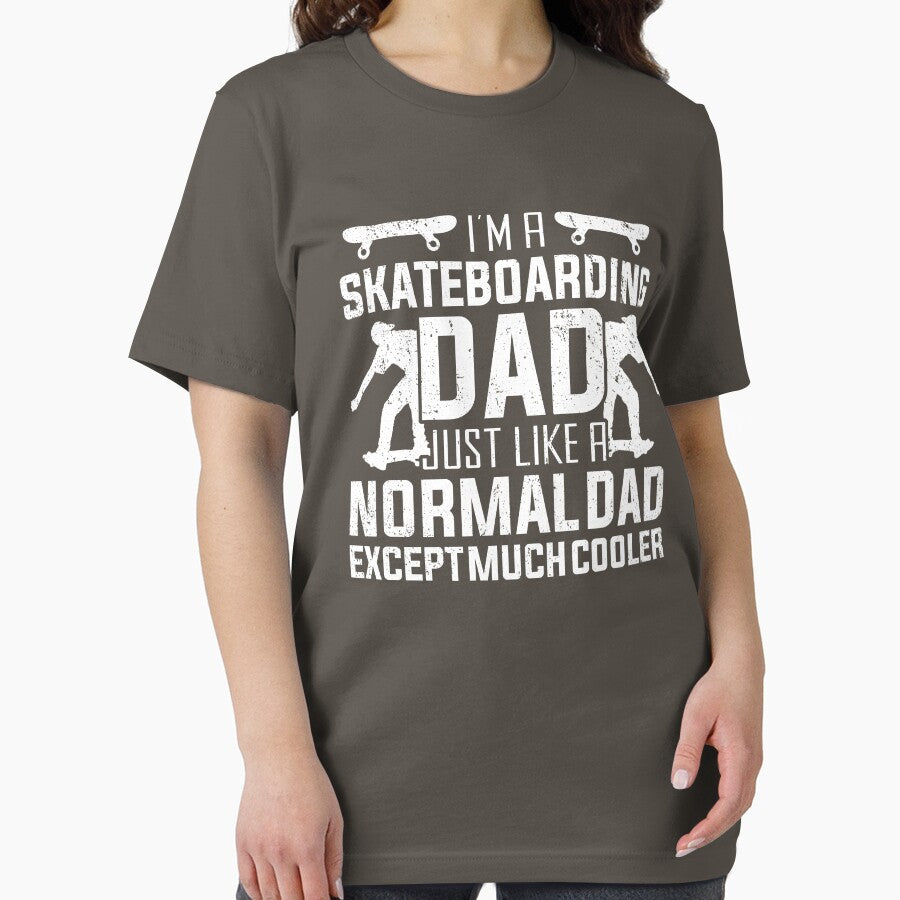 Skateboarding Dad Fathers Day Skateboard by DamnGoodDesign