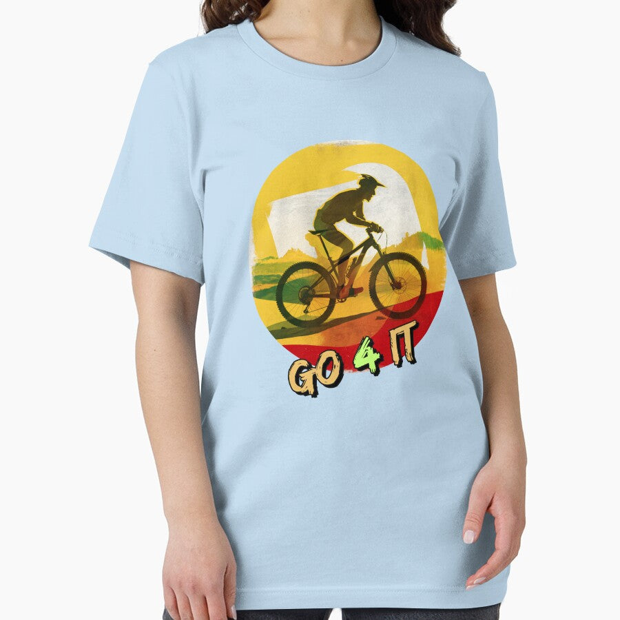 Ride the bike - Bike Spirit - uphill by Toms Tee