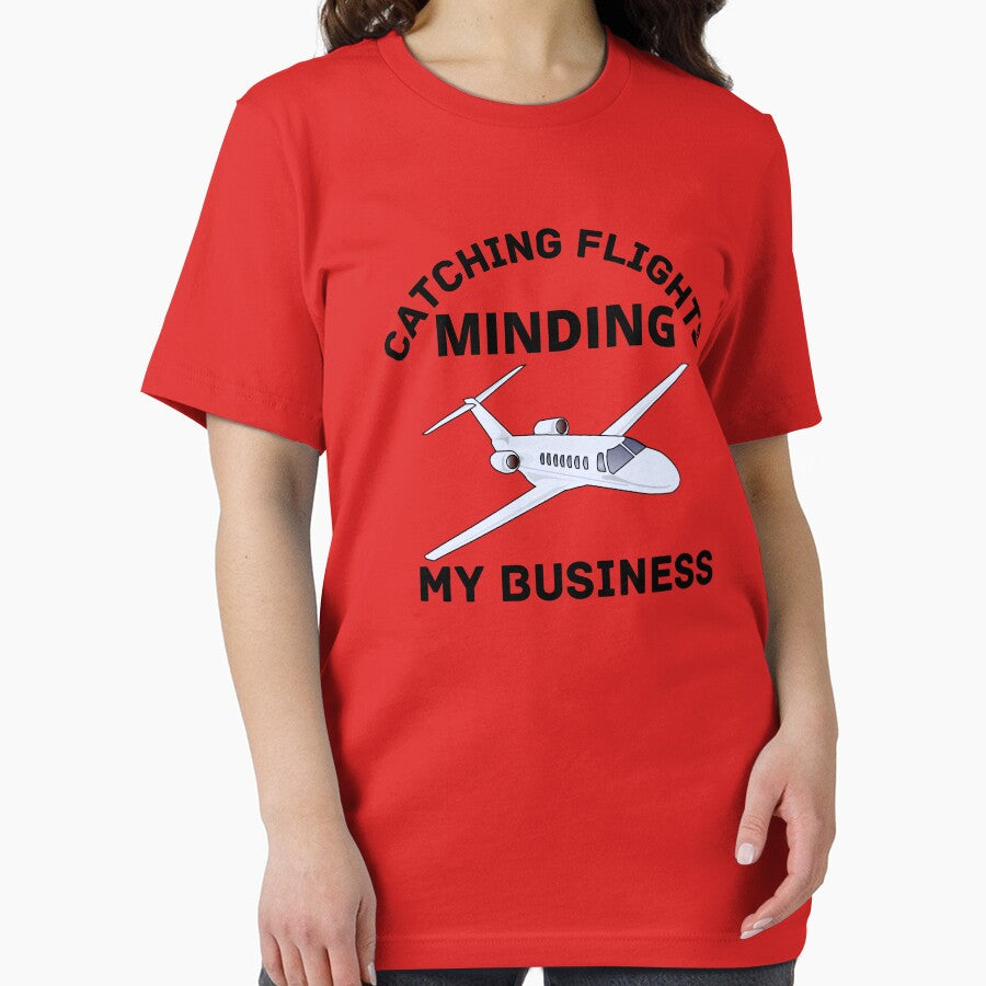 Catching flights and minding my business by Allentee