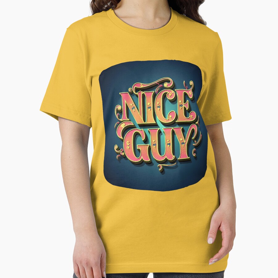 Nice guy with frame by Toms Tee