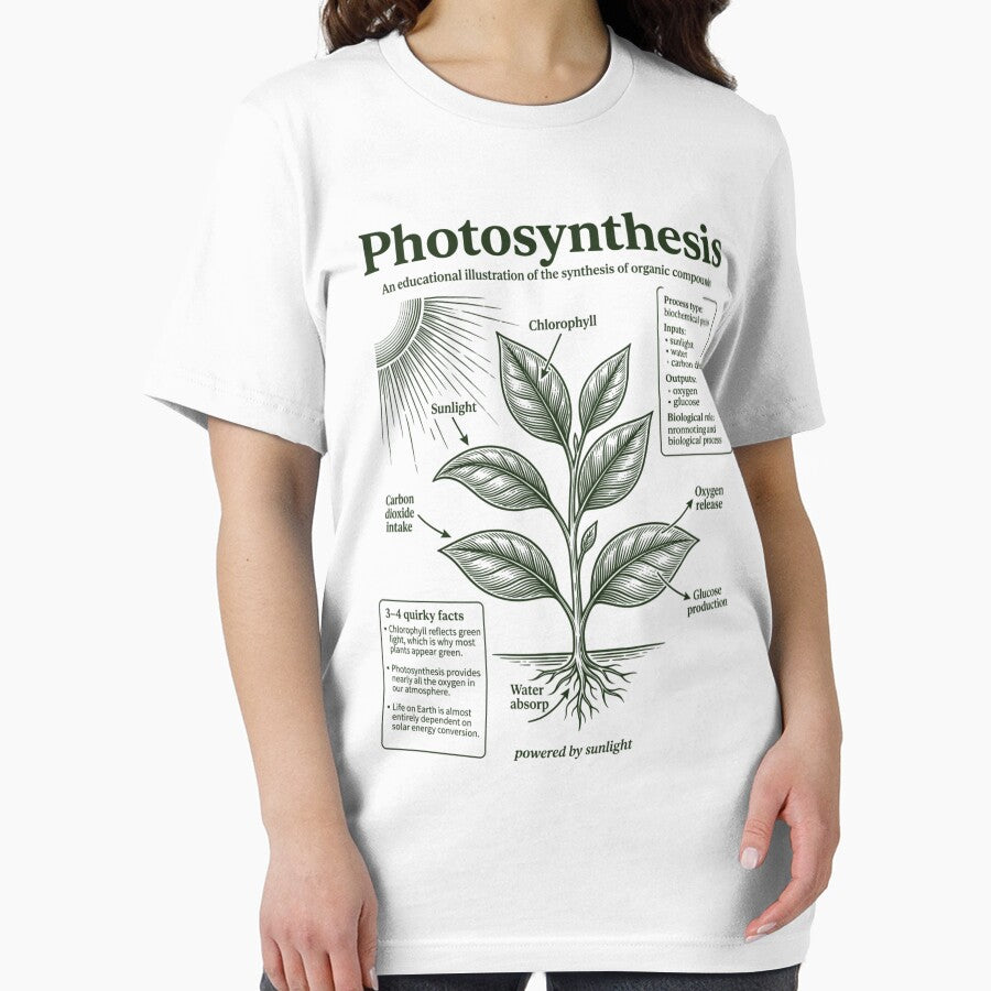 Vintage Photosynthesis Diagram Plant Biology Science Chart by FreshVibe Prints
