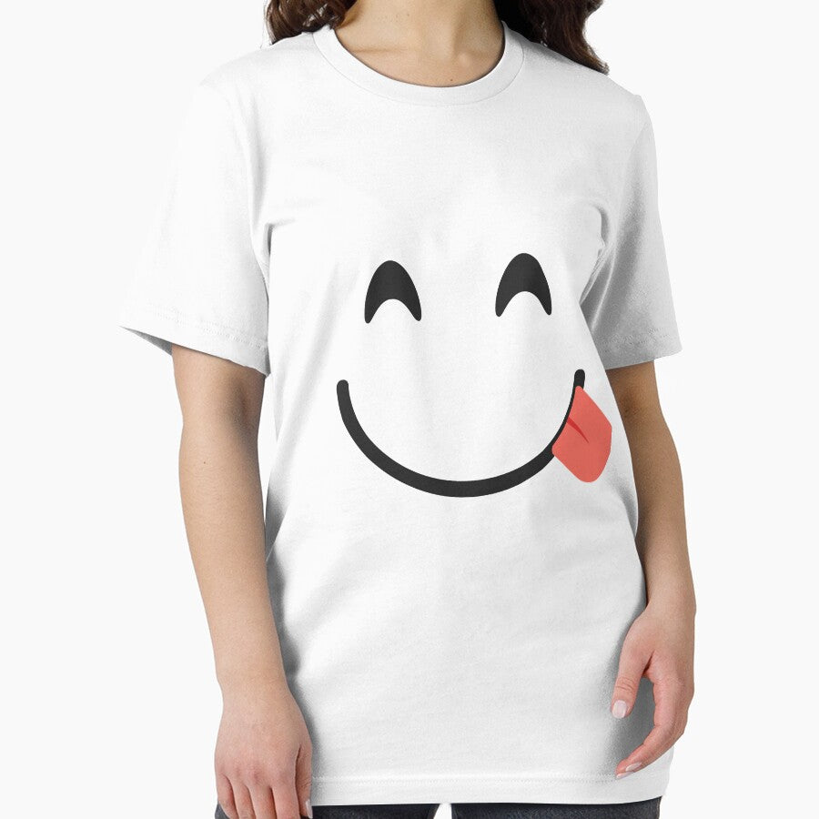 Emoticon icon Happy Tongue Face Halloween Group Costume Idea by fermo