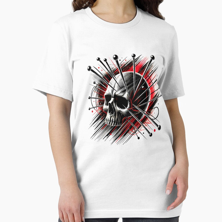 Voodoo Skull with Pins and Dark Energy Explosion by Pattamo1