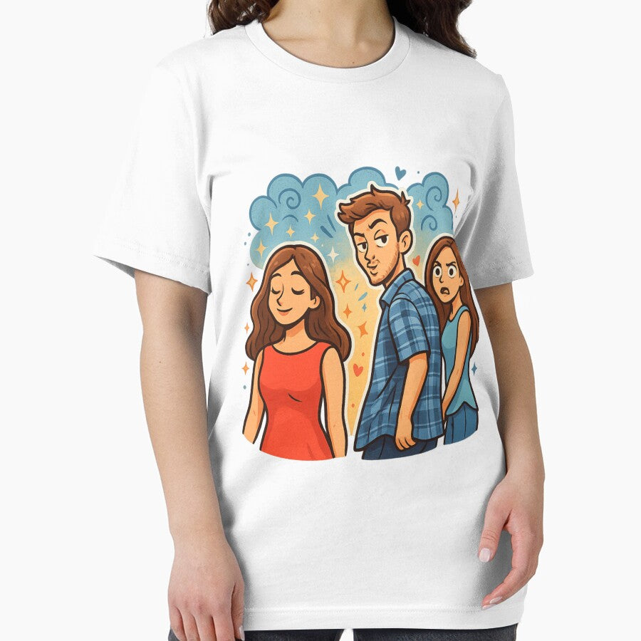 Distracted Boyfriend  Viral Meme Cartoon Style by Geraldineorp