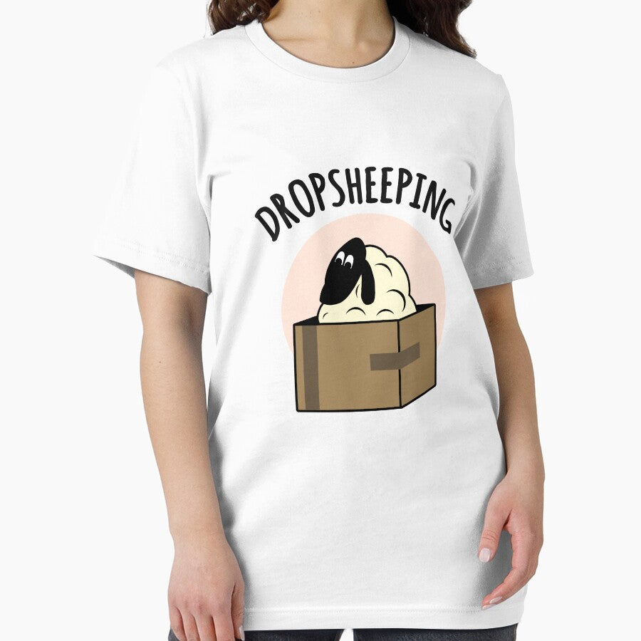 Droshipping, Dropsheeping, Sheep Pun Animal by EnzoVectorism