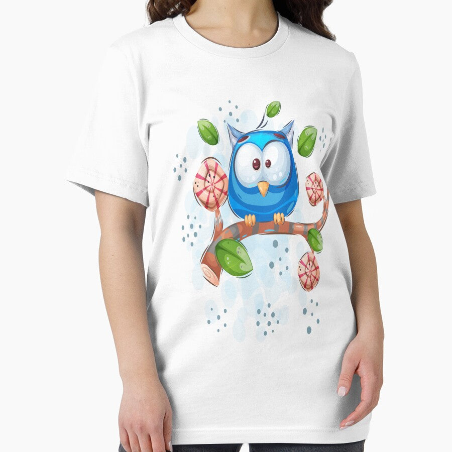 owl on tree by ducili1987