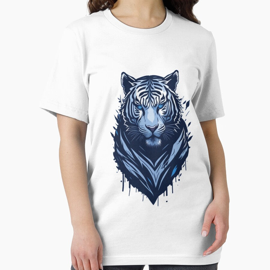 White Tiger in Vector Style Logo by NordicBadger