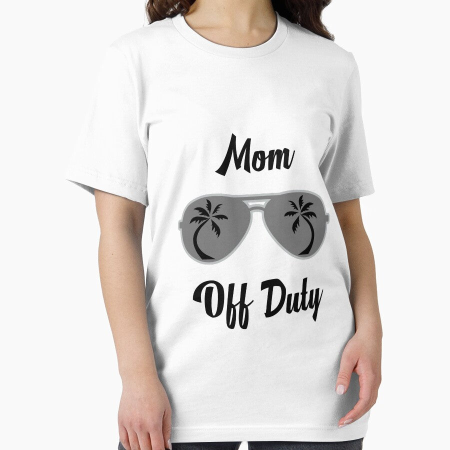 Off Duty Mom Funny Summer Vacation by Seas Wanda