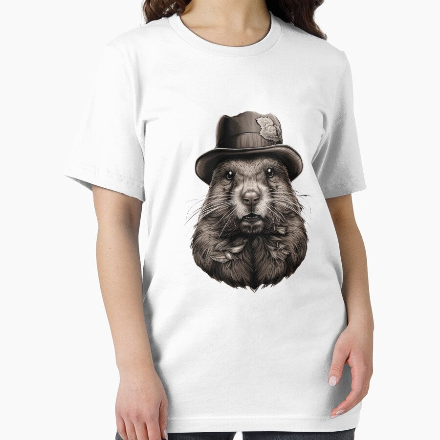 Bieber with a hat by Toms Tee