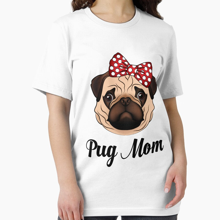 Birthday Mom Idea Pug Funny Cute Lover Owner Puggy Face Life by ZNOVANNA
