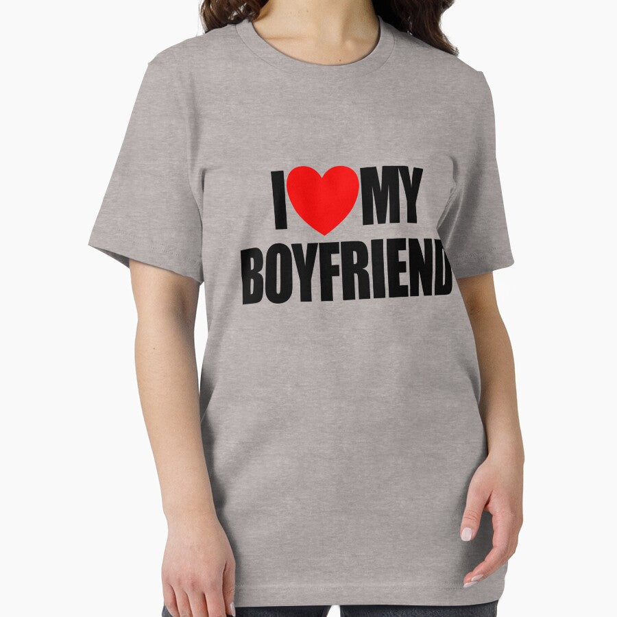 I Love My Boyfriend Red Heart I Love My Boyfriend Gear by DynamicDesign