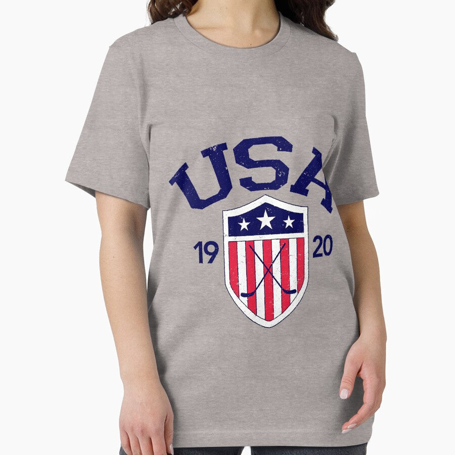 Vintage USA Hockey by LaurieDNorman