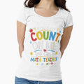 You Can Count On Me 3rd Grade Math Teacher Shirt Funny Teacher Math by NapoliApparel